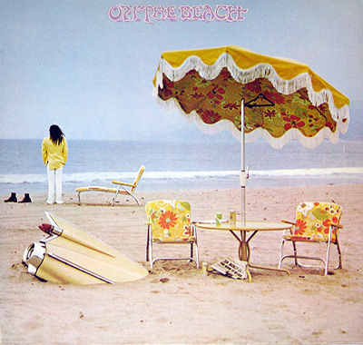 NEIL YOUNG - On the Beach  album front cover vinyl record
